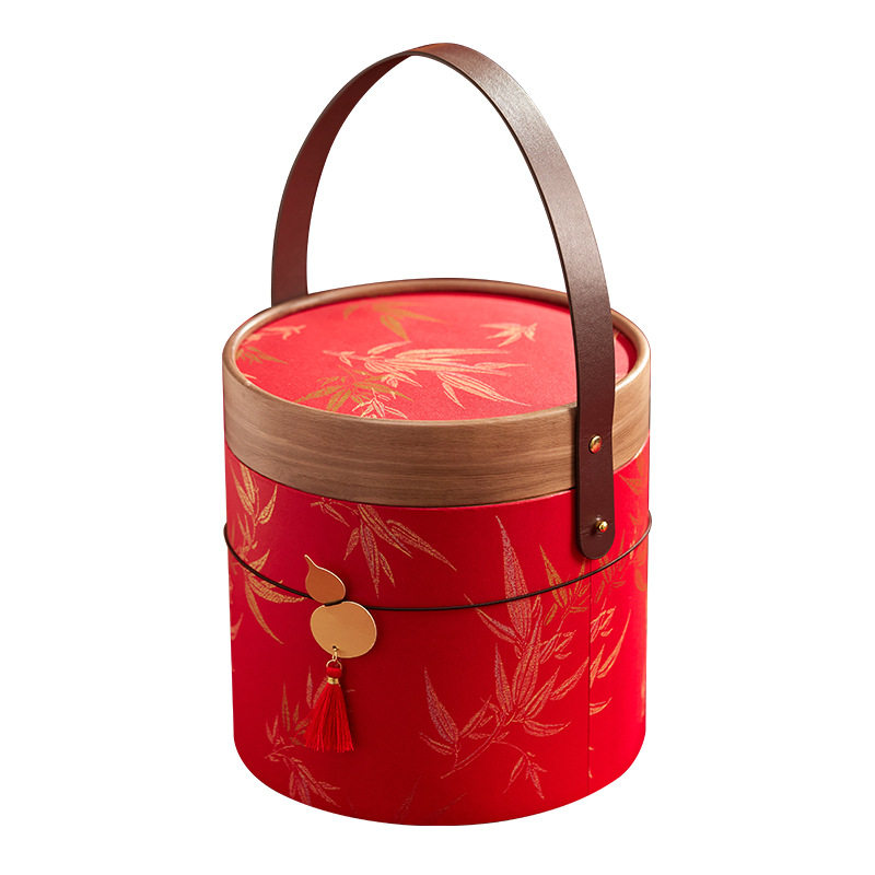 2026新年春节年货礼盒高端手提盒空盒马年高级感国风新年抱抱桶,淘宝优惠券,粉丝福利购,淘宝优惠卷