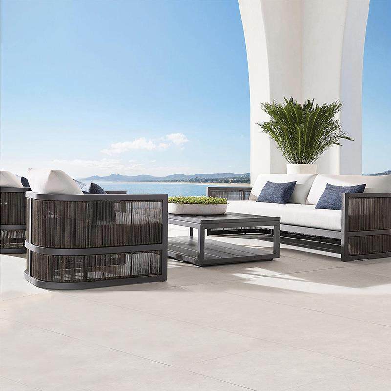 别墅户外发庭露台阳32288台高端露院天防花水沙室外园休闲藤编沙,淘宝优惠券,粉丝福利购,淘宝优惠卷