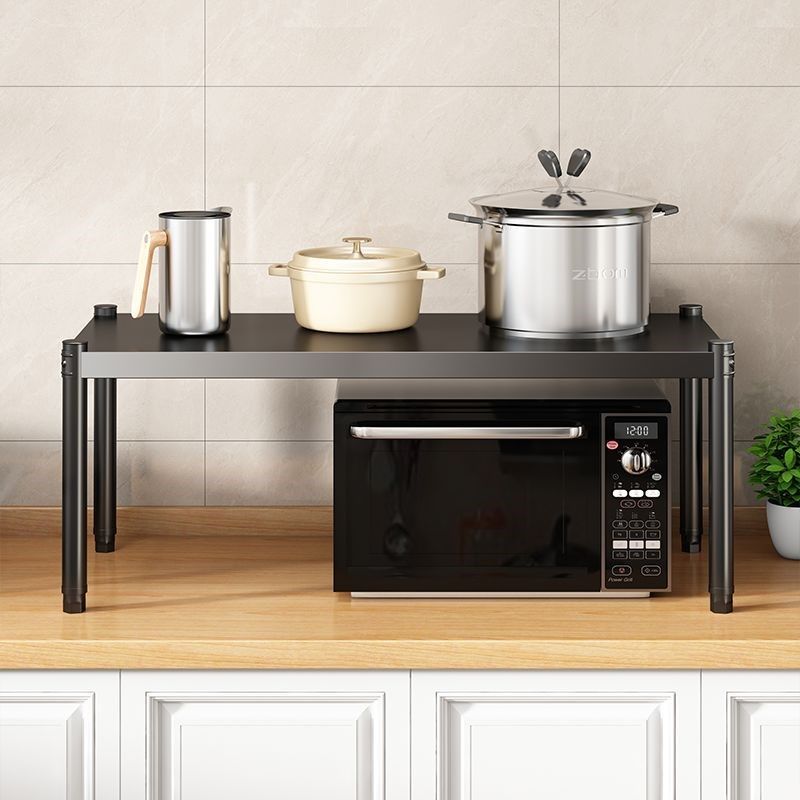 桌面置物架厨房收纳架单层柜内分层隔层家用简易烤箱微波炉置物架,淘宝优惠券,粉丝福利购,淘宝优惠卷