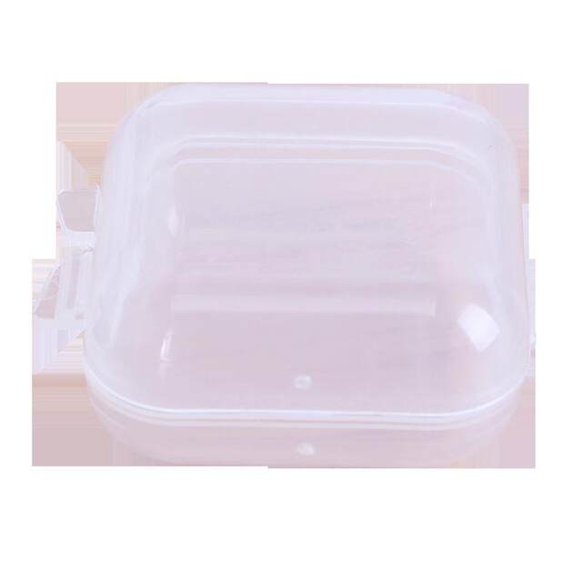 Direct sales new transparent plastic box, mini jewelry storage box, packaging box, jewelry jewelry earplugs
