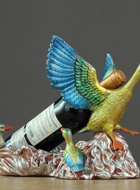 饰红酒架摆件柜软装铺品创意BKD2150家居店柜台家具摆台工艺品酒