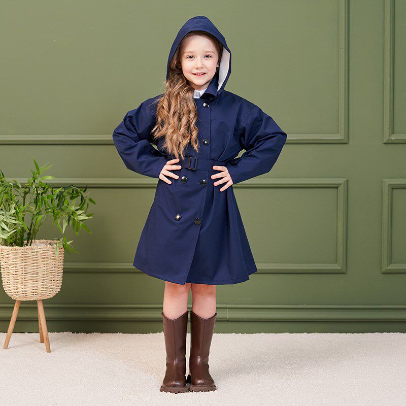儿童雨衣风衣款上学时尚薄款儿童雨衣防水全身男女小童小学生雨披,淘宝优惠券,粉丝福利购,淘宝优惠卷