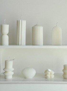 蜡烛烛光晚餐电视k柜酒柜玄关客厅餐桌桌面摆件家居礼物拍照道具