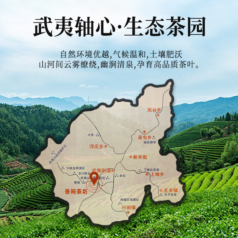 武夷山大红袍茶叶正宗岩茶官方高山乌龙茶口粮茶高端礼盒240g*1盒