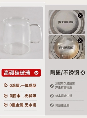 德国全玻璃恒温养生壶