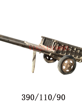 新款怀旧民俗老物件老o式手推车老木车独轮车农村旧物平板车覆古