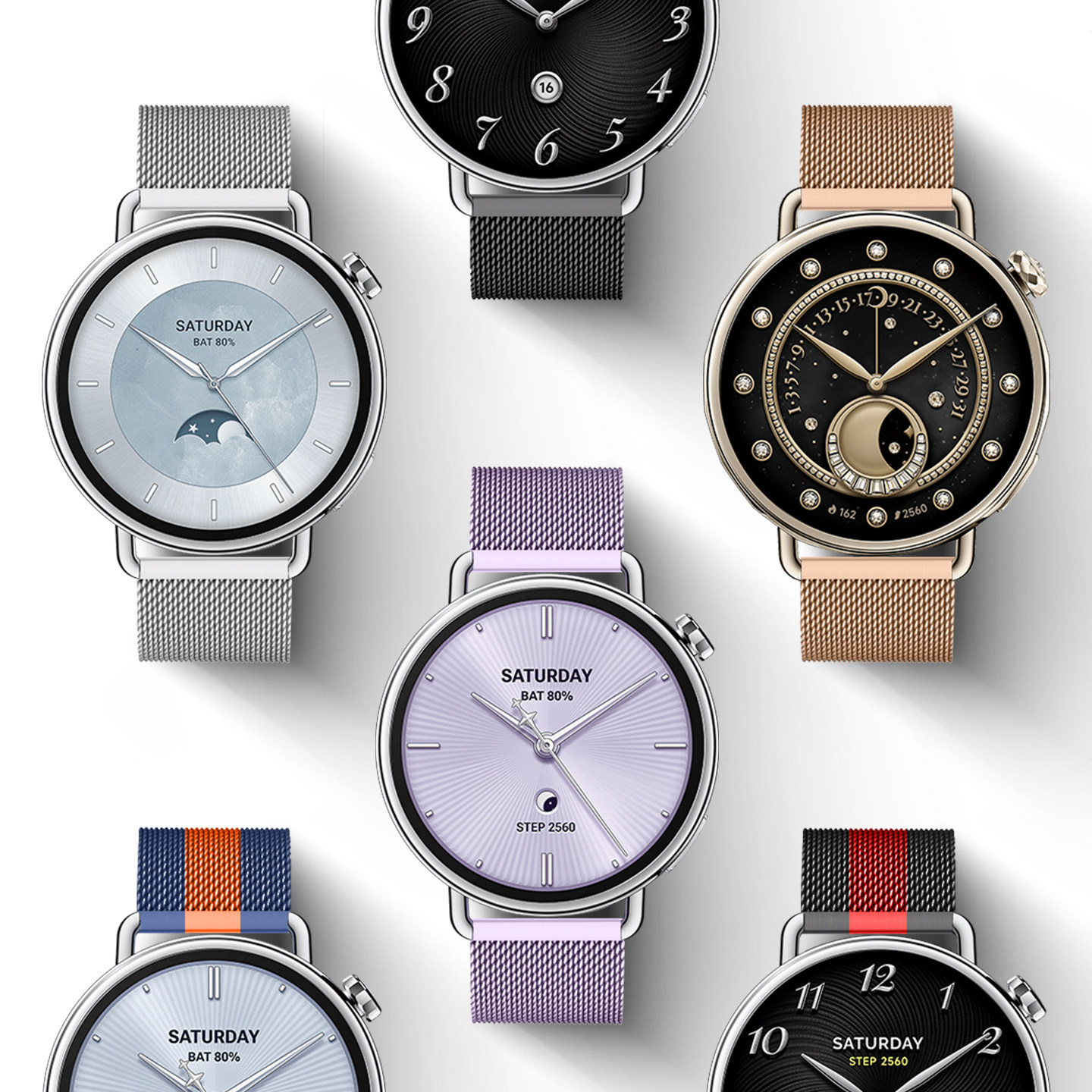 适用于小米Watch S4手表带米兰磁吸腕带S3/S2/S1智能运动S4 Sport替换带男女41MM通用Color2新款金属透气配件,淘宝优惠券,粉丝福利购,淘宝优惠卷