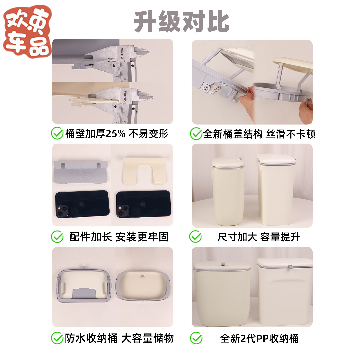 三轮车防水收纳箱适用于雅迪冠能CL9S电动车大容量储物实用内饰件,淘宝优惠券,粉丝福利购,淘宝优惠卷