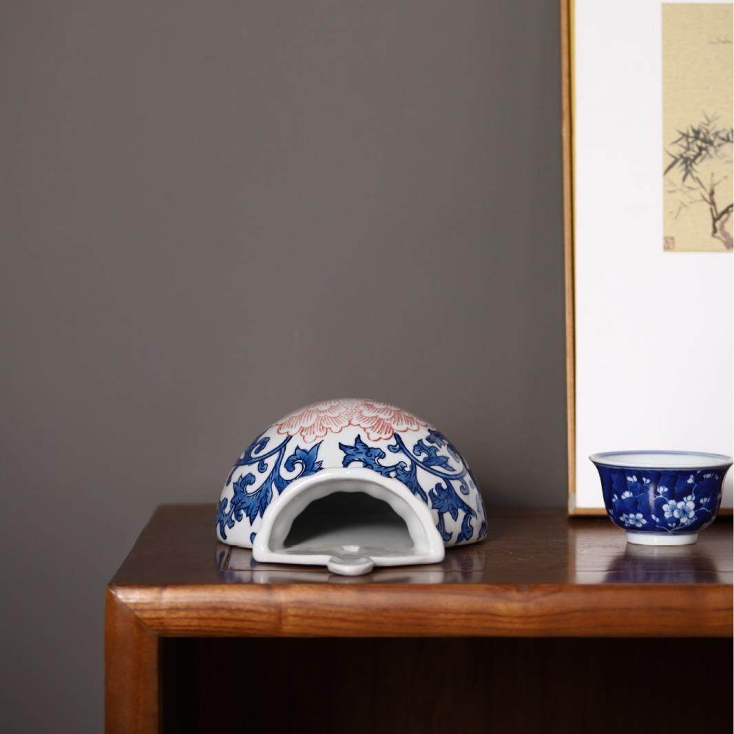 新中式客厅卧室墙壁面装饰品挂件壁挂花瓶创意挂盘花插陶瓷青花瓷,淘宝优惠券,粉丝福利购,淘宝优惠卷