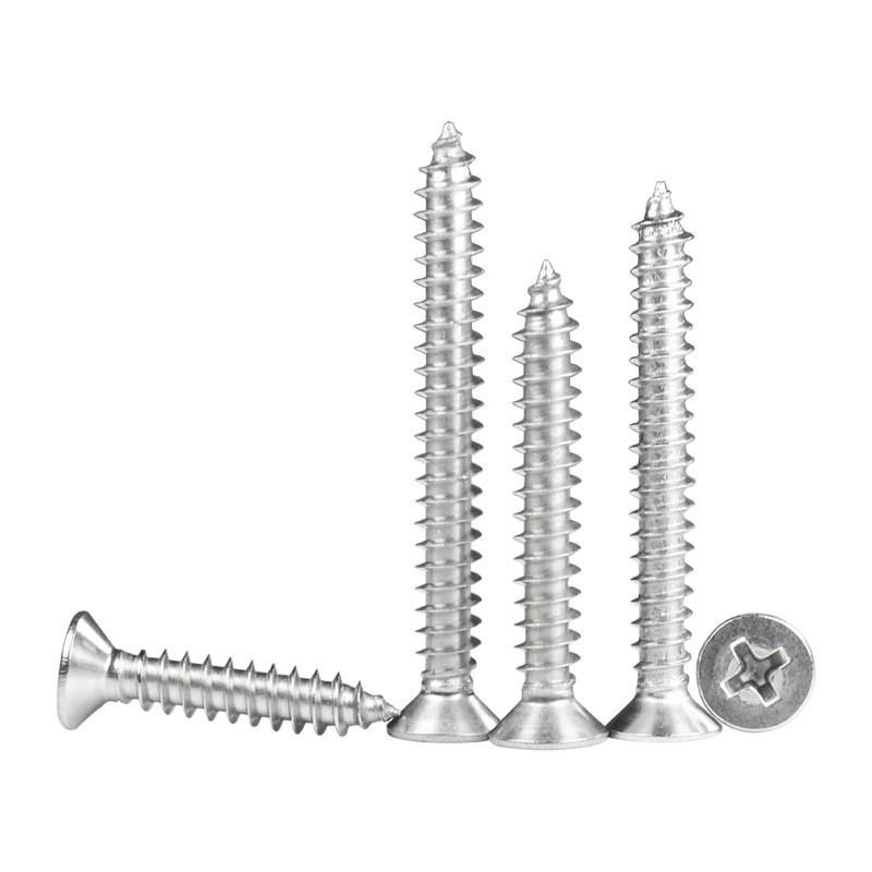 螺钉30装头钉M5平加长4木.槽自攻5M十字不锈O钢斤头沉4自攻螺丝M3 - 图0