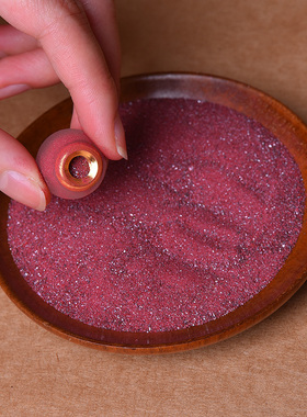 可以装放朱砂吊坠的空瓶随身空心玻璃小瓶子容器挂件饰品男女配饰