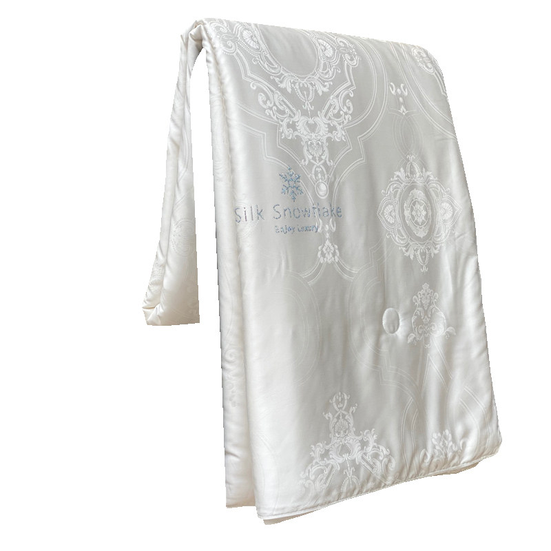 高端抗菌60支大提花蚕丝雪绒夏被芯薄款柔软亲肤细腻空调被芯被子,淘宝优惠券,粉丝福利购,淘宝优惠卷