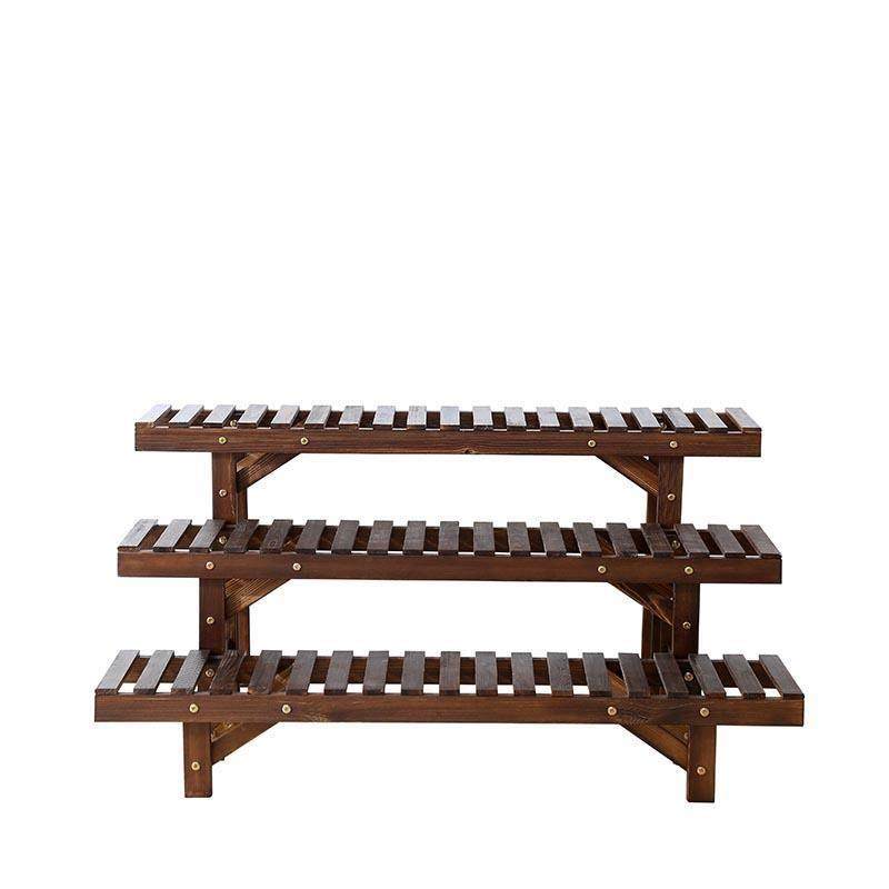 实木质防腐花架子多层室内客厅阳台阶梯落地式户外庭院多肉置物架,淘宝优惠券,粉丝福利购,淘宝优惠卷