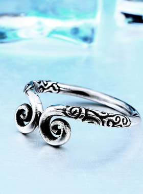 2024黑神话悟空戒指男潮食指紧箍咒指环女装饰品钛钢复古铸造工艺