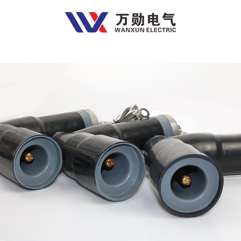 万勋LQ-17/50VAUS美式欧式箱变开关柜0分接箱用肘型避雷K器20A6B0 - 图1