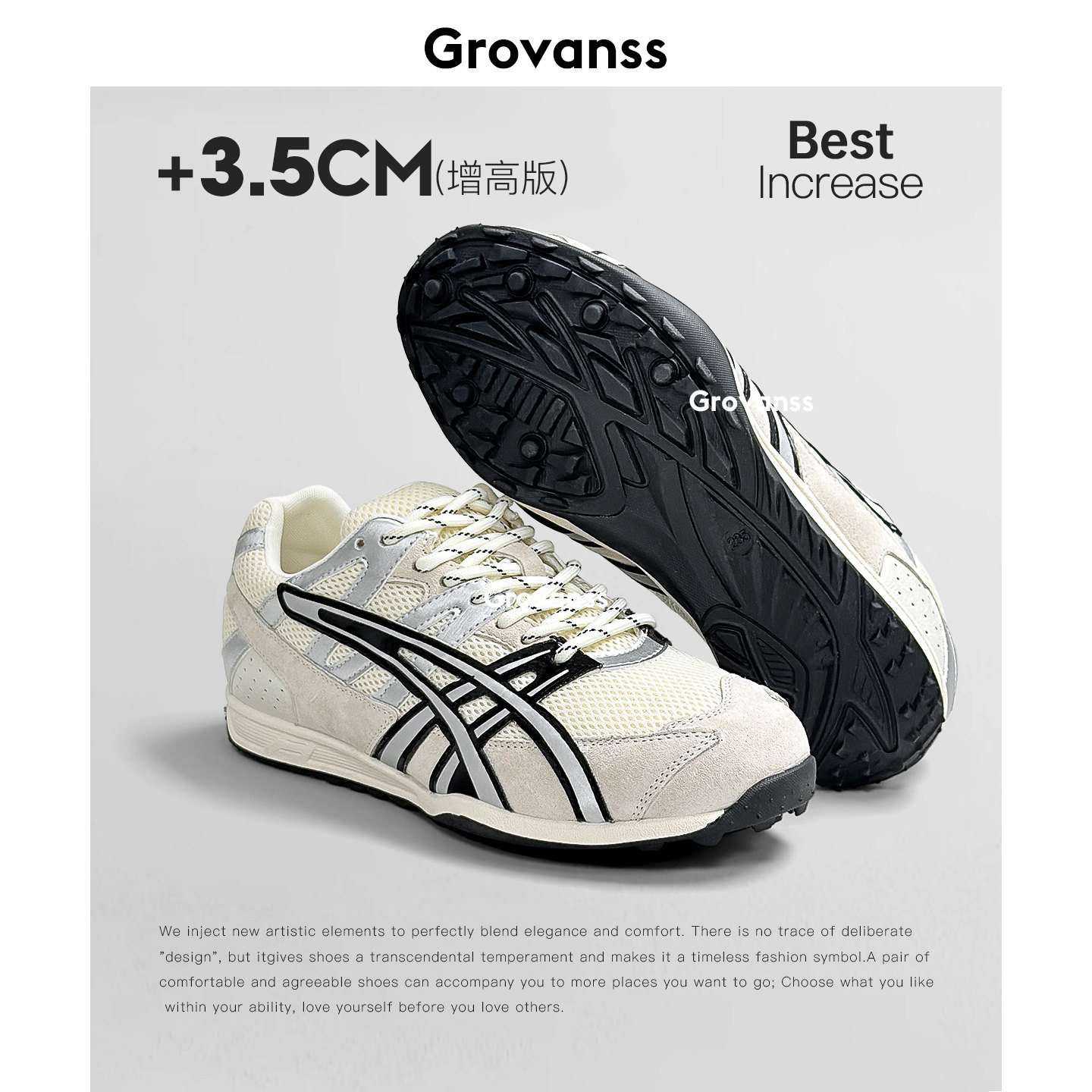 高梵诗德训鞋女2026早春新款磨砂皮平底网面透气阿甘鞋运动休闲鞋,淘宝优惠券,粉丝福利购,淘宝优惠卷