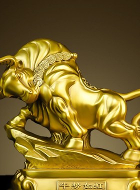 纯黄铜十二生肖鼠牛m虎兔龙蛇马羊猴鸡狗猪工艺品摆件补缺角中式