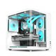 Shuoyi Kunpeng CH2+ desktop computer ATX main case white side transparent sea view room small game 240 water cooling