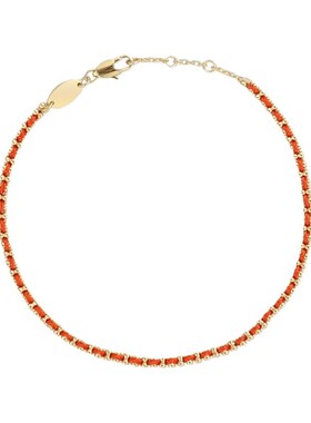 高品质v金本命年法国红绳男女幸运编织小红绳珠珠手链情侣款手链