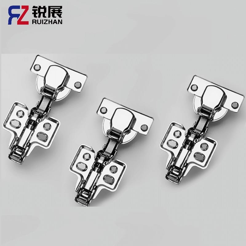 40-cup large cover plate buffer damping hinge cabinet wardrobe door hydraulic spring hinge door hinge leaf customization
