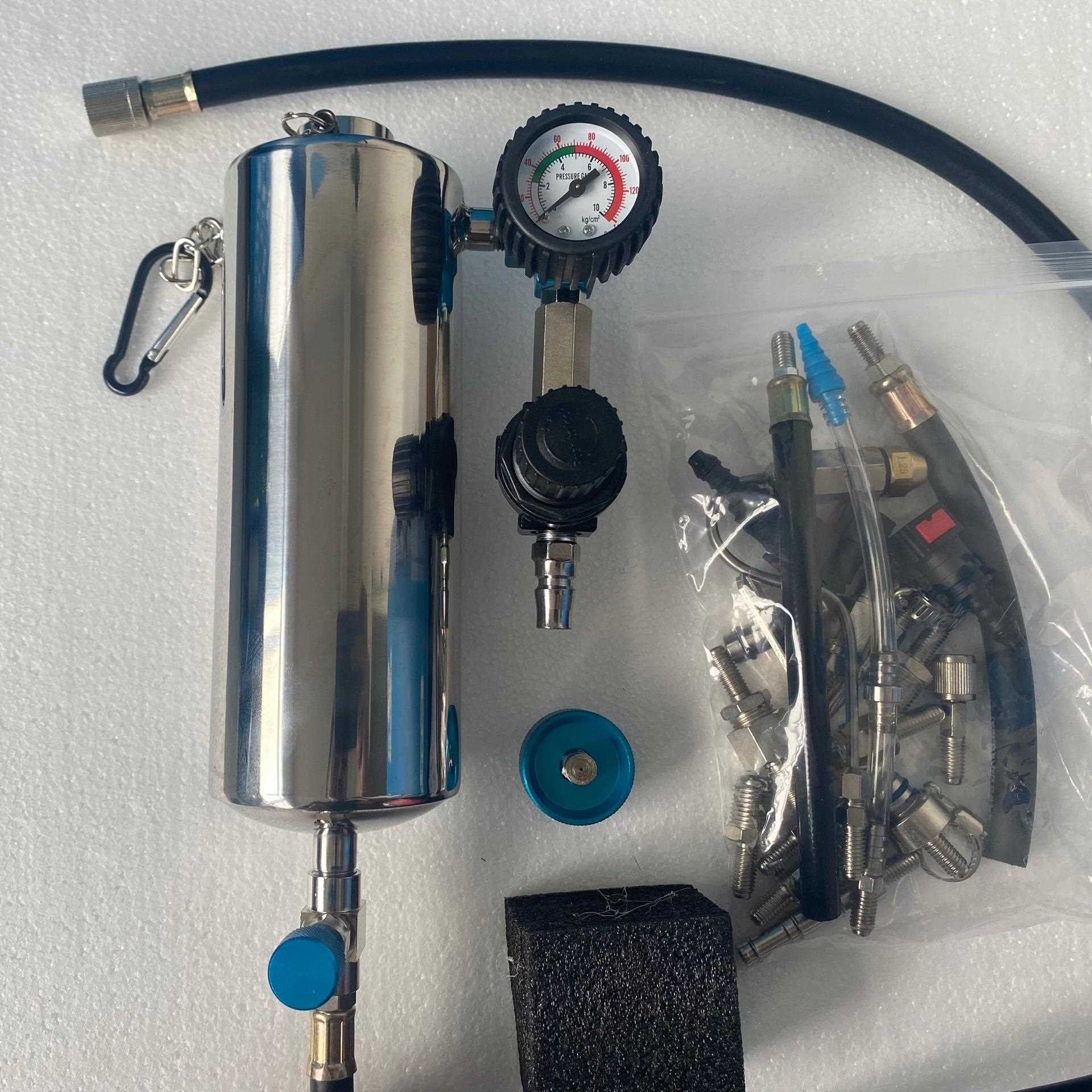 直销新款汽车燃油系统免拆清洗吊瓶C80燃油进气三元催化出口货源 - 图1