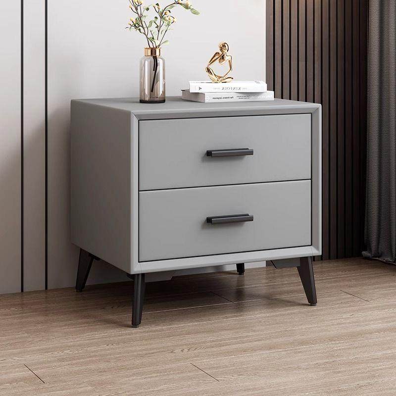 床头柜轻简约现代网红皮质软包款用奢查看详情卧室装实家整木抽屉,淘宝优惠券,粉丝福利购,淘宝优惠卷