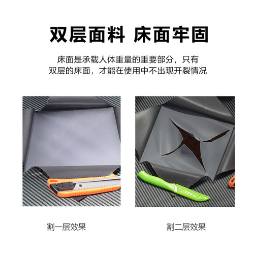 办公室午休折叠床单人行军床午睡便捷陪护床结实耐用夜班睡觉神器 - 图2