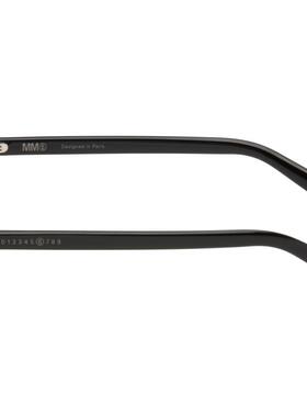 MM6 Maison Margiela 马丁·马吉拉 MM6 男士 太阳镜 黑色 2