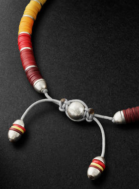 MAOR 男士 手链 Rizon 迷你纯银珠饰手链