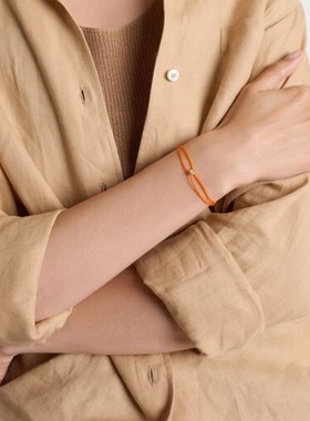 OCTAVIA ELIZABETH 女款Parachute Gem 嵌套18K金钻石手链 迷衣时