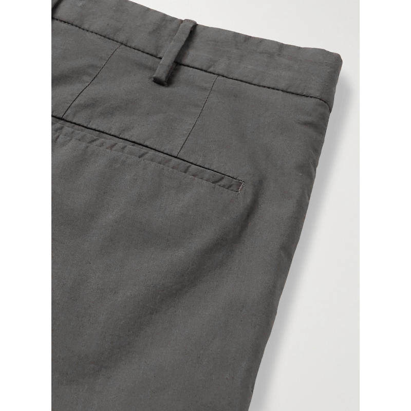 Incotex 男士 FW23 短裤 修身弹力棉质府绸百慕大短裤,淘宝优惠券,粉丝福利购,淘宝优惠卷