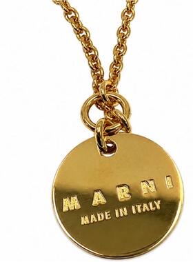 Marni 玛尼 女士 SS26 项链/吊坠 JEWELRY 青色铜制