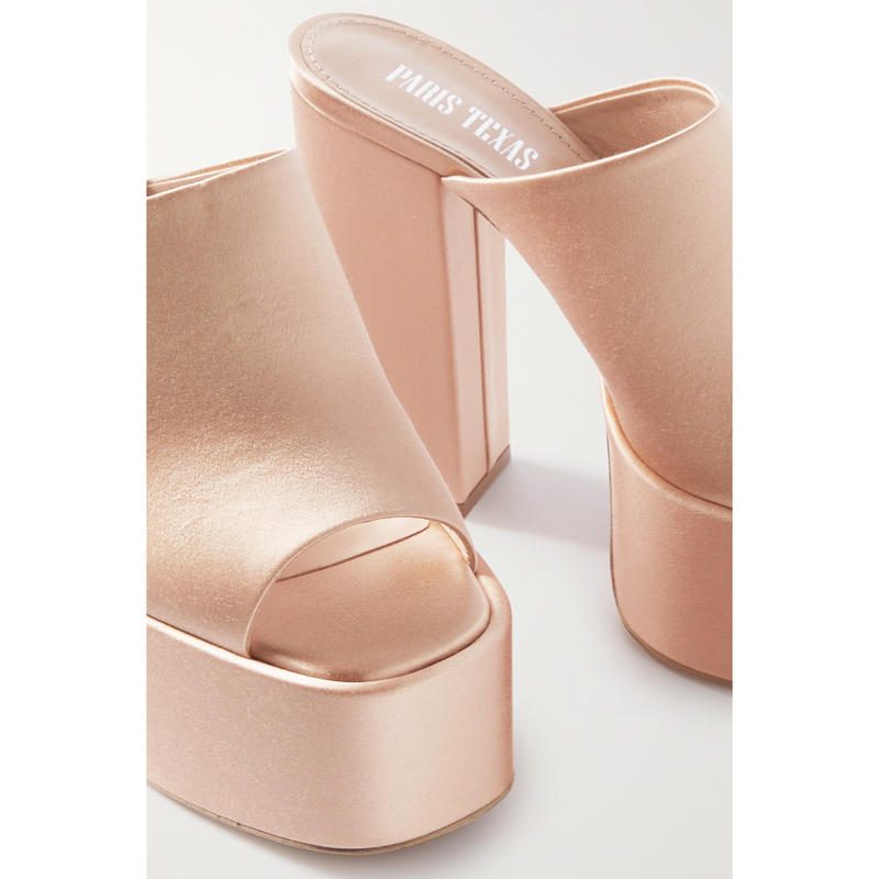 Paris Texas 女士 凉鞋 Sasha 绸缎防水台凉鞋 - 图2