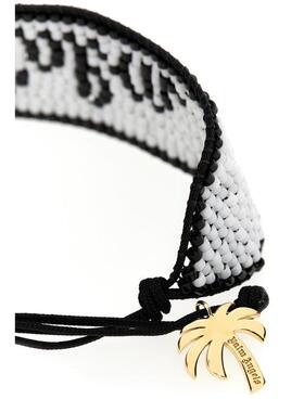 Palm Angels 棕榈天使 女士 SS23 手链 黑色  白色 Angels Beaded