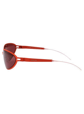 Mykita 中性（成人） SS25 太阳镜 焦橙色不锈钢太阳眼镜