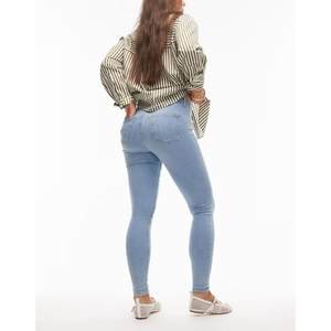 Topshop 女士 牛仔长裤 Hourglass Joni 高腰超紧身漂白牛仔裤