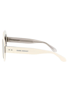 isabel marant 伊莎贝尔·玛兰 女士 太阳镜 乳白色醋纤太阳眼镜