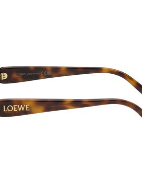 Loewe 女士 太阳镜 棕色 Rectangular Slim 太阳镜