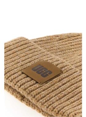 UGG Australia 中性（成人） 毛线帽 beanie U 灰色针织粗框帽子