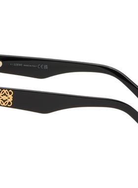 Loewe 女士 太阳镜 黑色 Anagram 眼镜