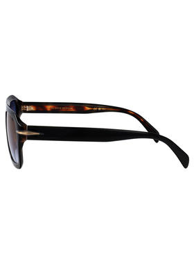 EYEWEAR by DAVID BECKHAM 男士 太阳镜 黑色雪茄色醋纤太阳眼镜