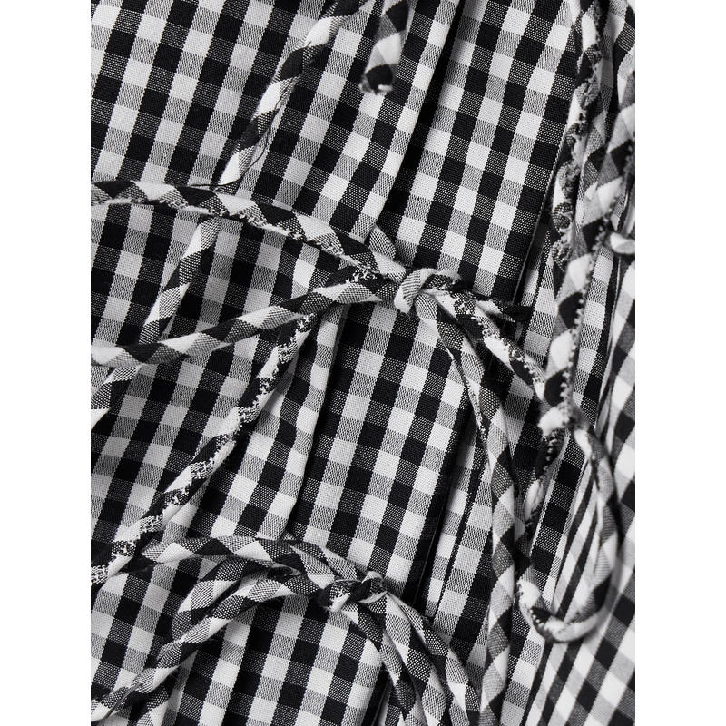 Sea NY 女士 秋冬新品 背心 Neci 方格棉布棉质府绸吊带背心 - 图3