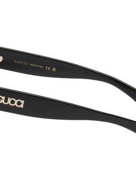 Gucci古驰女士 春夏新品 太阳镜 黑色 Butterfly Frame 太阳镜