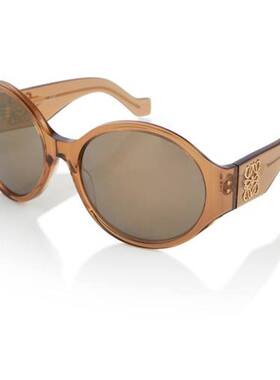Loewe 女士 太阳镜 Anagram 圆形太阳眼镜