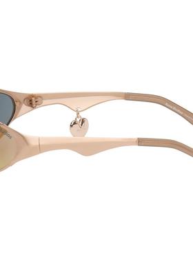 Acne Studios 男士 太阳镜 玫瑰金色 Metal Frame Charm 太阳镜