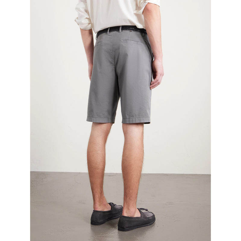 Canali 男士 SS26 短裤 直筒弹力棉混纺短裤,淘宝优惠券,粉丝福利购,淘宝优惠卷