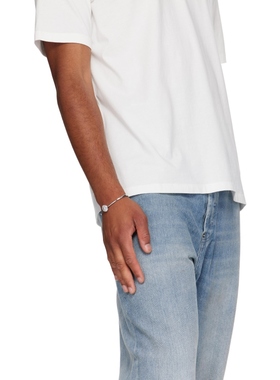 MM6 Maison Margiela马吉拉 男款Enamel Logo 手镯 迷衣时尚