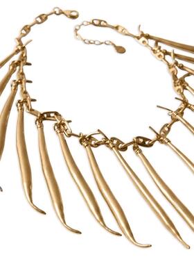 Jacquemus 雅克慕斯 女士 项链/吊坠 COLLIER BEANS 金色吊坠