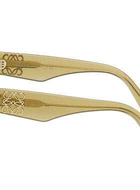 Loewe 男士 太阳镜 绿色 Anagram 太阳镜