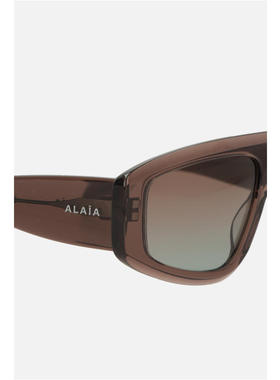 Alaïa 阿莱亚 女士 FW26 太阳镜 飞行员面具醋纤太阳眼镜